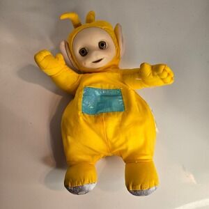 Teletubbies Laa-Laa Water Pal Doll Plush 1999 Bath Toys Playskool Vintage